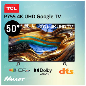 TCL - 50" P755 4K UHD 超高清 Google TV (50P755) 50寸