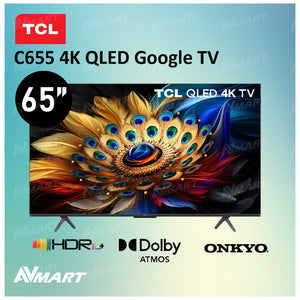 TCL - 65" C655 4K QLED Google TV 智能電視 ( 65C655 ) 65寸