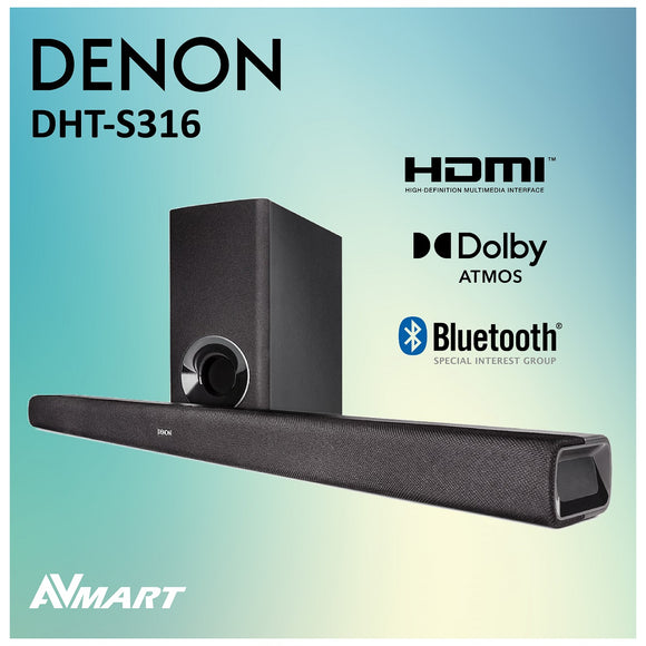 DENON 天龍 DHT-S316 Sound Bar 家庭影院音響系統 揚聲器 附送控 DHTS316